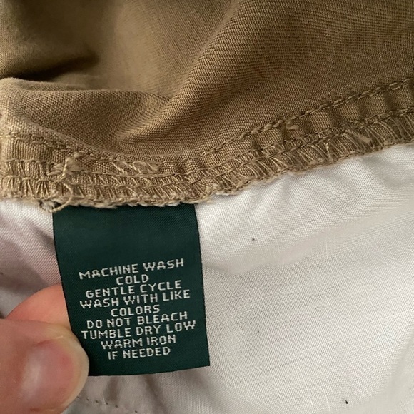 LRL LAUREN JEANS CO. RALPH LAUREN BILTMORE CHINO PANTS SIZE 8 - Picture 3 of 4